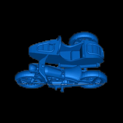 motorcycle sidecar 3d models download creality cloud 3d print model - Mito3D