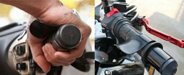 motocicleta acelerador pulso alavanca veículo partes 3d print model - Mito3D
