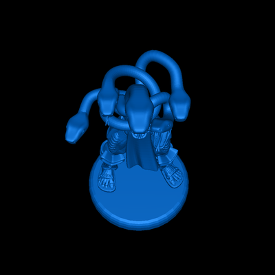 motu re sibilo mini figura 3d modelli scarica creality nube personaggi 3d print model - Mito3D