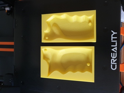 kalıp pkd Deckard'ın Lazer bıçak ağzı koşucu tabanca kulplar karakterler 3d print model - Mito3D