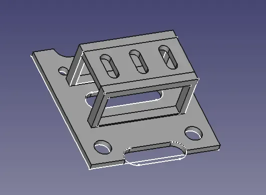 montar cadxx aire unidad tpu 3d modelos descargar crealidad nube 3D print model - Mito3D