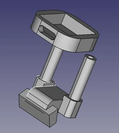 mount gps antenna marmotte 3d models download creality cloud 3d print model - Mito3D