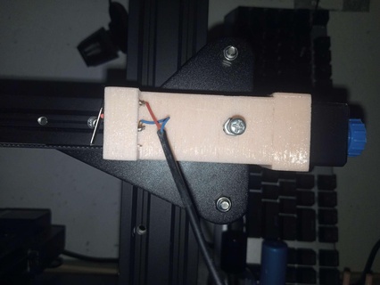montare otturatore pulsante ender 3 v2 personalizzato lasso Fai 3d print model - Mito3D