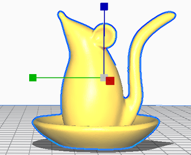 mouse plate Mammal 3d print model - Mito3D