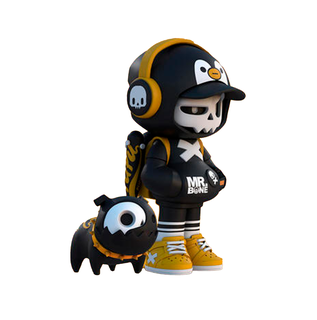 mr bone skate x pupu aliens art toy fan Dolls & Accessories 3d print model - Mito3D