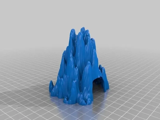 mr supermans ice cave 3d models download creality cloud 3d print model - Mito3D