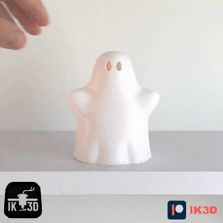 agréable fantôme milieu doigt 3d modèles Télécharger créalité nuage fictif personnages 3d print model - Mito3D