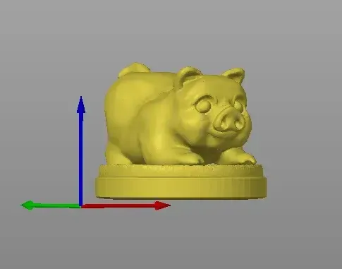 señor cerdito 3d modelos descargar crealidad nube 3D print model - Mito3D