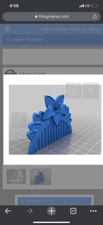 mulan pettine 3d print model - Mito3D