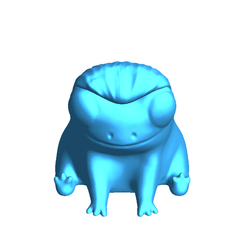 Meeräsche Fred Reptilien 3D print model - Mito3D