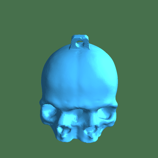 multi cara cráneo llavero 3d print model - Mito3D