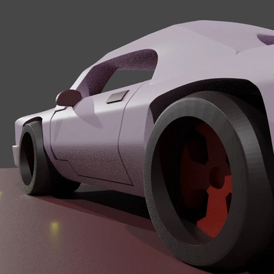 muscle voiture jouet by mateitotournoud 3d modèles télécharger créalité nuage voitures 3d print model - Mito3D