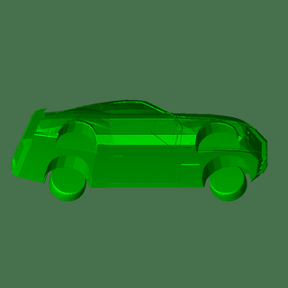 mustang Sedanlar 3d print model - Mito3D