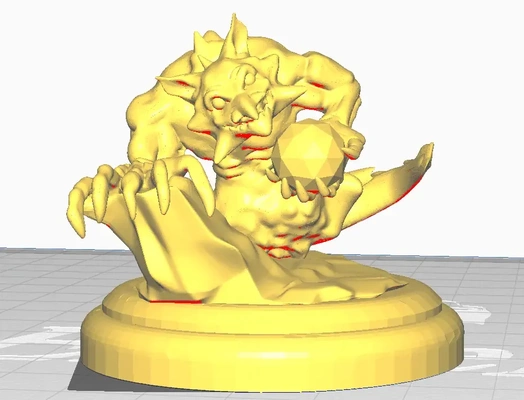 mutant kobold 3d modelle download realität wolke 3d print model - Mito3D