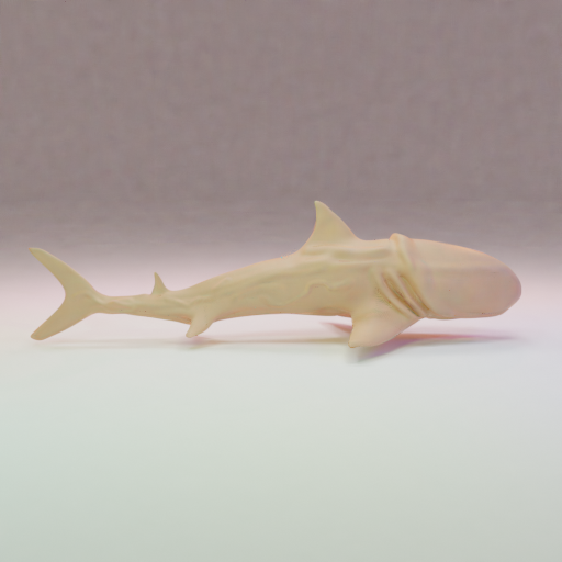 mutato squalo animali 3D print model - Mito3D