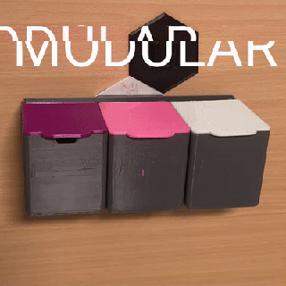 mw modular Mauer montieren würzen Container Haushalt 3d print model - Mito3D