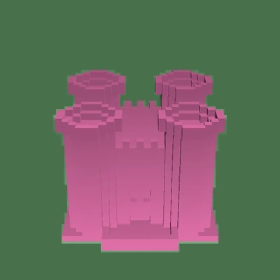 my castello 3d modelli scarica creality nube 3d print model - Mito3D