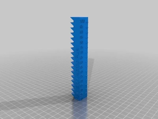 my customized speed calibration tower 3d models download creality cloud 3d print model - Mito3D