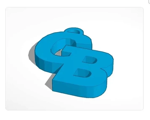 my logo llavero 3d modelos descargar crealidad nube 3d print model - Mito3D