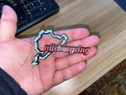 n rburgring keychain Others 3d print model - Mito3D