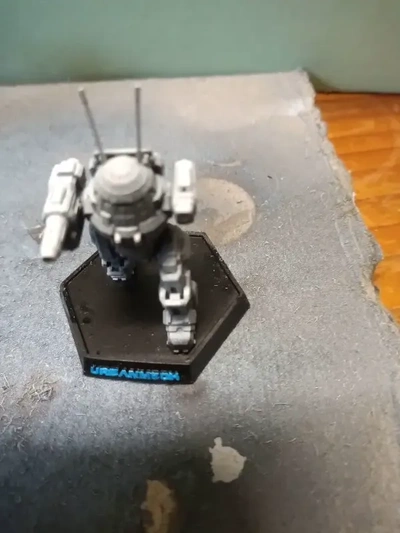 isimler 32mm battletech üsler reçine 3d modeller indir creality bulut 3d print model - Mito3D