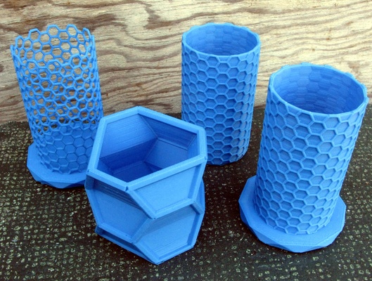 nanotubo sediada recipientes 3d modelos baixar crialidade nuvem 3d print model - Mito3D