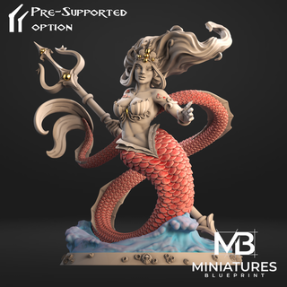 supuesto mar luchadora mujer 3d print model - Mito3D