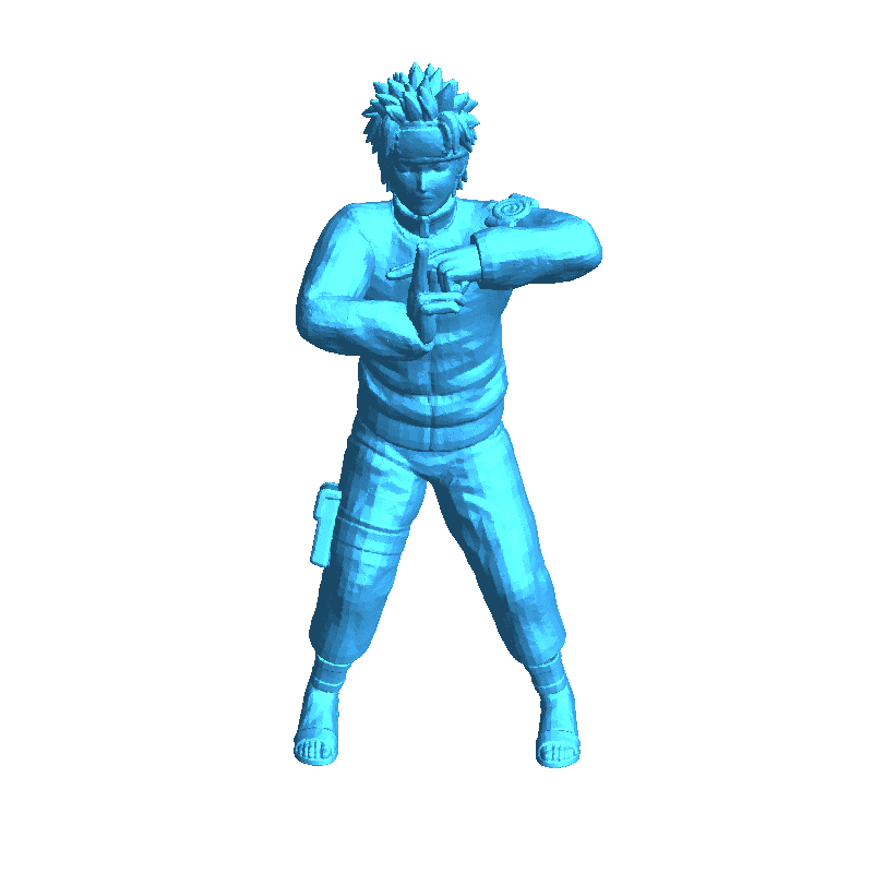 naruto immaginario personaggi 3D print model - Mito3D