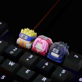 naruto starters keycaps - mechanical keyboard 3d models download creality cloud Fictional Characters 3d print model - Mito3D
