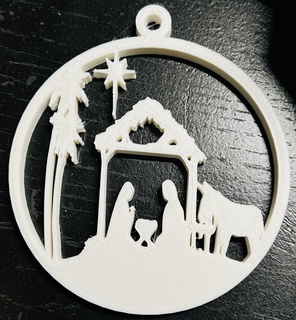 nativity ornament Home Decor 3d print model - Mito3D