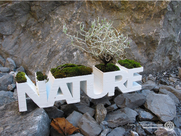 nature planter Nature & Plants 3D print model - Mito3D