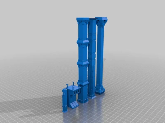 necrón terreno lp 3d modelos descargar crealidad nube 3d print model - Mito3D