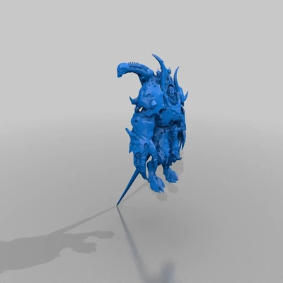 nemeroth daemon prince 3d models download creality cloud 3d print model - Mito3D