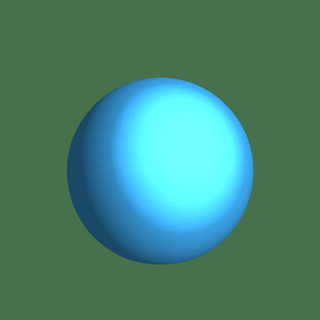 Neptune lampe planète 3d print model - Mito3D