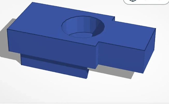 nerf rail adaptateur v1 3d modèles télécharger créalité nuage 3d print model - Mito3D