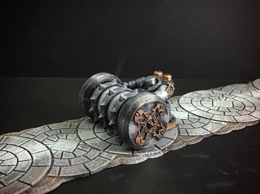 netherforge tunnel caber 28mm heroic scale 3d models download creality cloud 3d print model - Mito3D
