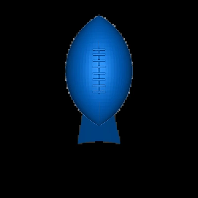 nfl trophäe 3d modelle download realität wolke 3d print model - Mito3D