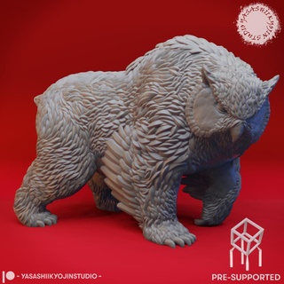 nightowl table miniature pre supported monstres 3d print model - Mito3D