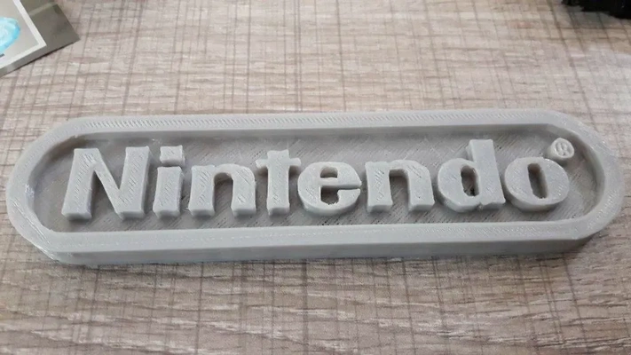 nintendo logo 3d modelli scarica creality nube 3d print model - Mito3D