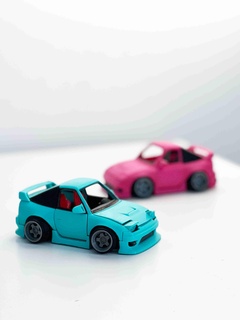 nissan 200sx tooned coche vehiculo modelo equipo carreras roadsters 3d print model - Mito3D