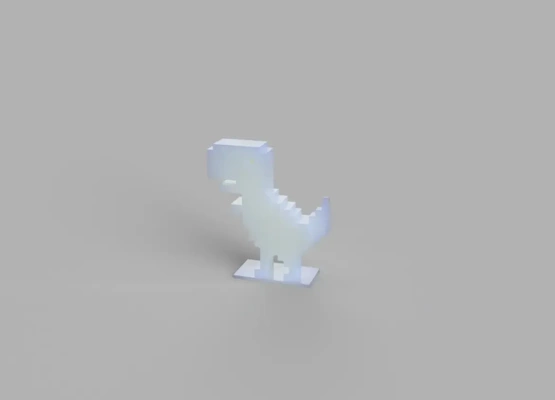 internet dinosaurio 3d modelos descargar crealidad nube 3d print model - Mito3D