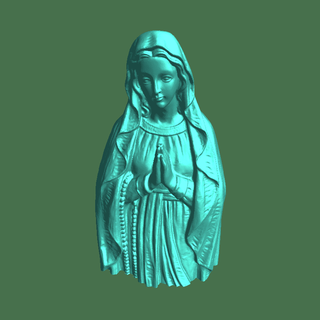 Nossa Senhora Maria 3d Modelle download Realität Wolke 3d print model - Mito3D
