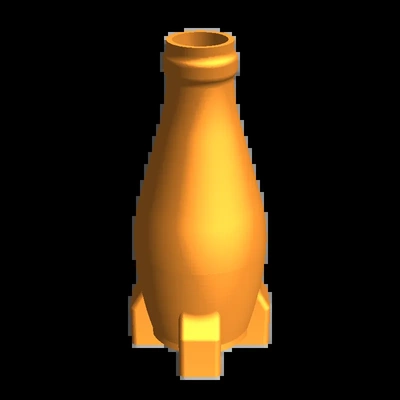 nuka cola flaschen 3d modelle download realität wolke 3d print model - Mito3D