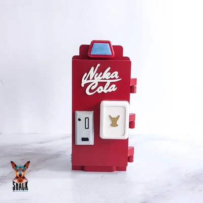 nuka cola fridge-fallout fanart 3d models download creality cloud 3d print model - Mito3D