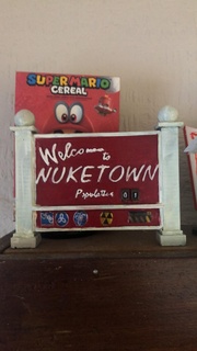 nuketown sign Others 3d print model - Mito3D