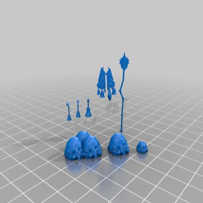 nurgle bits gubbins 3d modelle download realität wolke 3d print model - Mito3D