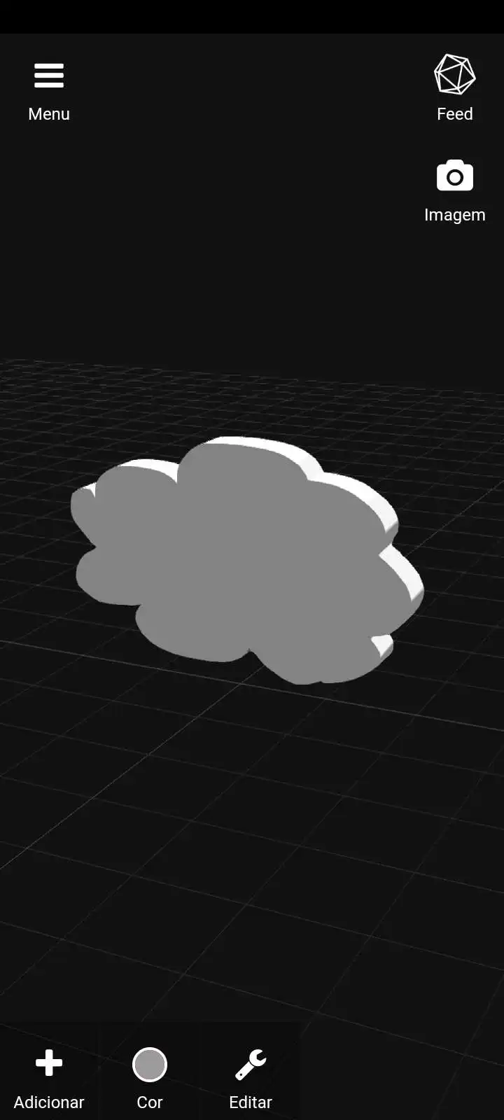 nube decorativa 3d modelos descargar crealidad 3D print model - Mito3D