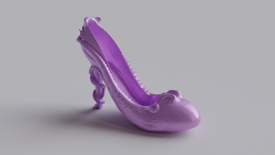 ockferse Tintenfisch Fuß Schuhe Zubehör 3d print model - Mito3D