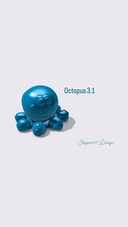 octopus 31 Fishes 3d print model - Mito3D