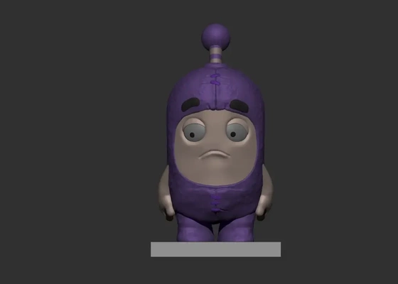 oddbods jeff 3d modeller indir creality bulut 3d print model - Mito3D